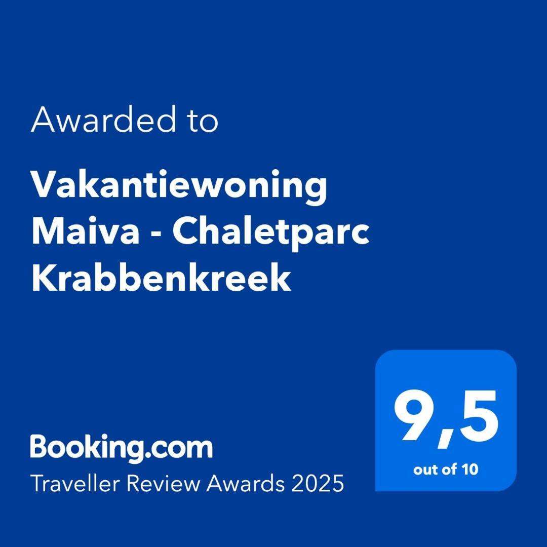Vakantiewoning Maiva - Chaletparc Krabbenkreek Синт-Анналанд Экстерьер фото